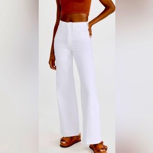 NWT Good American Good Waist Palazzo Jeans - Size 14